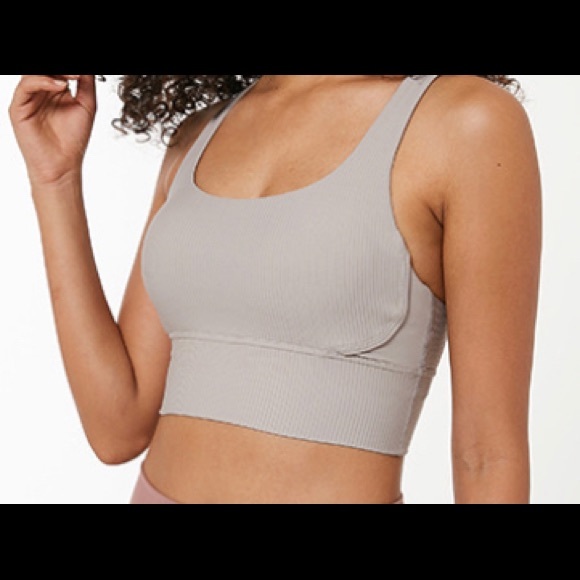 Light Grey Sports Bra - Picture 3 of 4